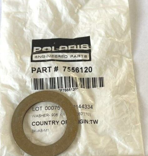 POLARIS GENUINE PURE OEM NOS WASHER .906 X 1.38 X .060  7556120 - Picture 1 of 7