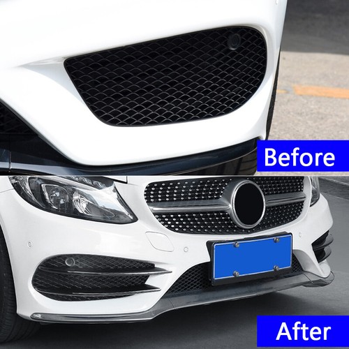 Front Fog Lamp Grill Frame Cover Trim For Mercedes Benz C Class W205 2015-2018 - Picture 5 of 5