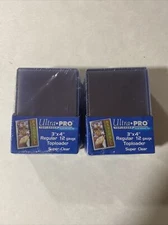50 ULTRA PRO - 3 x 4 Regular Toploaders - 2 packs of 25 12 Gauge Unopened