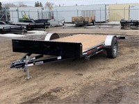 2021 Oasis 7x14 Partial Tilt 2x8 fir deck, 3500lb axle.