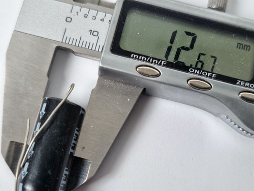 10 x Vintage ITT Elektrolytkondensatoren 25V / 470μF 10 Stück NOS Vintage HiFi - Bild 6 von 6