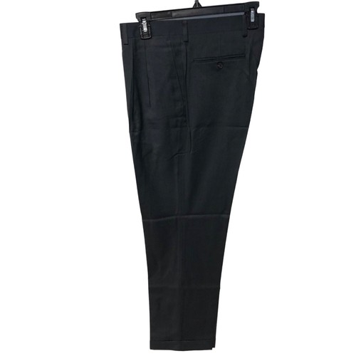 RALPH LAUREN MENS DRESS PLEATED CUFFED PANTS 33W X 32L NWT - Picture 3 of 8