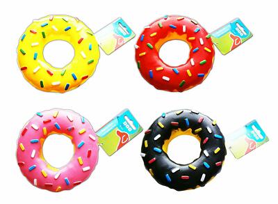 HUNDE SPIELZEUG DONUT Geräusch Ø15cm Hundespielzeug Hund HUNDE SPIELZEUG DONUT Geräusch SCHWARZ Ø 15cm Hundespielzeug