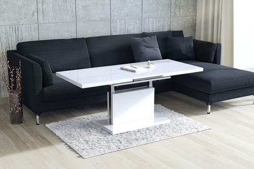Couchtisch Tisch Aston stufenlos höhenverstellbar ausziehbar 120-200cm Esstisch - Bild 53 von 78