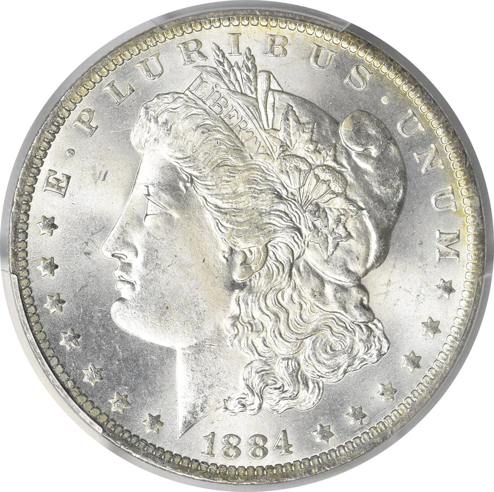 1884-O Morgan Silver Dollar MS67 PCGS - Image 3 of 4