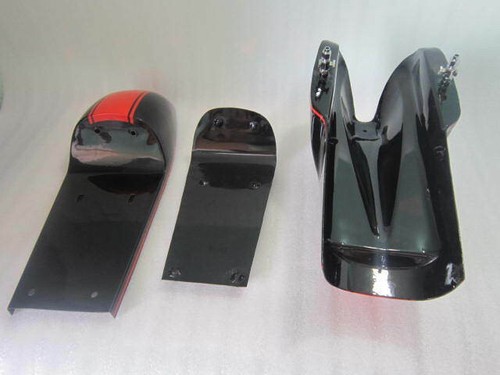 New Benelli Mojave Cafe Racer Dual Painted Fuel Tank With Seat Hood Pair+Cap - Bild 6 von 7