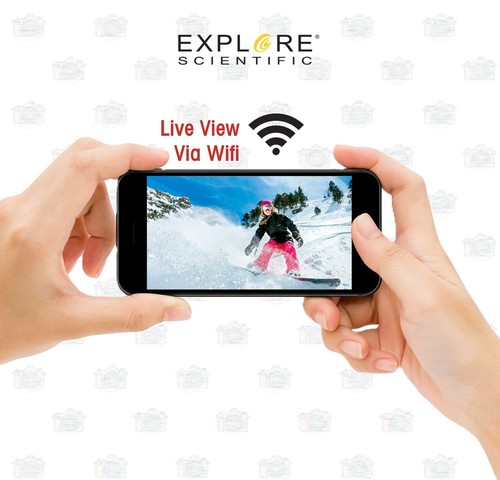 Explore One 4K Action Camera with WiFi Bundle (Explore Scientific) Red - NEW - Picture 14 of 24