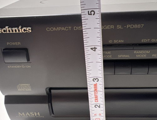 Vintage Technics SL-PD887 MASH 5 Disc Changer System CD Player NO REMOTE - Picture 6 of 14