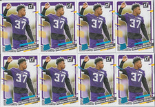 (8) DeWayne McBride 2023 DONRUSS RATED ROOKIE LOT #366 MINNESOTA VIKINGS