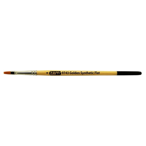 9743 Student Golden Synthetic Shader Brush - Picture 5 of 10