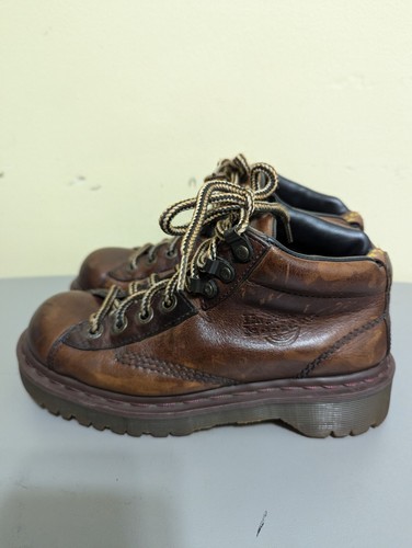 Dr Doc Martens Saxon Lace Up Boots 8287, Bouncing Soles, UK Size 4, US Size 5, - Picture 3 of 8