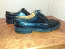 Florsheim Imperial 92604 Wingtip Dress Shoes. Size 10 C. Black.