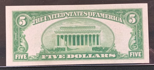 1934 $5 FRN PCGS64 Light Green Seal San Francisco FR1955-L s/n L07101504A Mr. C - Picture 3 of 7
