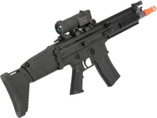 FN HERSTAL LICENSED SCAR-L AIRSOFT AEG RIFLE by CYBERGUN W/BATTERY AND CHARGER