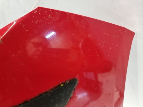 Mazda 2 DE Pre-Facelift Front Bumper Upper & Lower Grille & Badge Red 2008 OEM - Picture 4 of 21