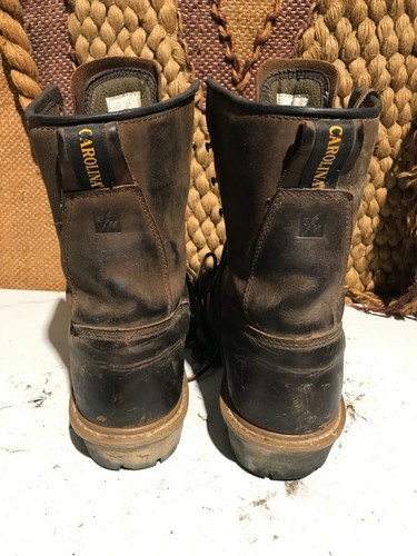 Botas de trabajo Carolina® para hombre abeto leñador marrón impermeables CA9824 EE. UU. talla 12D - Imagen 5 de 8
