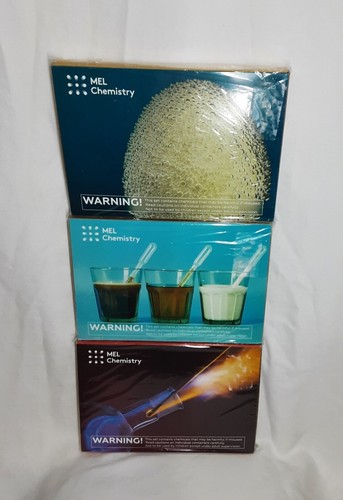 Lot of 5 MEL Science Chemistry Kits Homeschool Experiments Sealed Age 12+ NEW - Picture 3 of 4