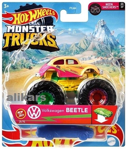 Hot Wheels Monster Trucks, Jam, Vehiculo Cars 1:64 scale die-cast Coche, Nuevo - Imagen 11 de 38