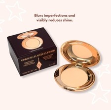 Charlotte Tilbury Mini Airbrush Flawless Finish Setting Pressed Compact Makeup