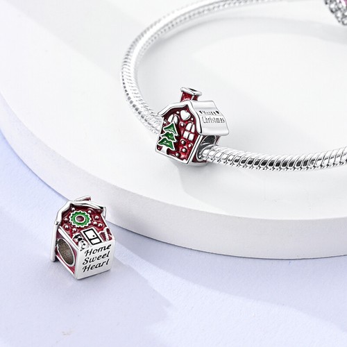 MULA Optional Heart Butterfly Bear DIY Charm CZ For Beacelet 925 Silver Plated - Picture 5 of 102