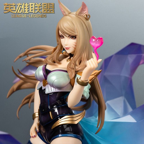 In Stock New 1/7 APEX LoL League of Legends K/DA AHRI Statue Figure Fox Official - Picture 7 of 12