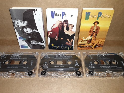 Three Wilson Phillips Cassette Single (1990) - Imagen 3 de 3