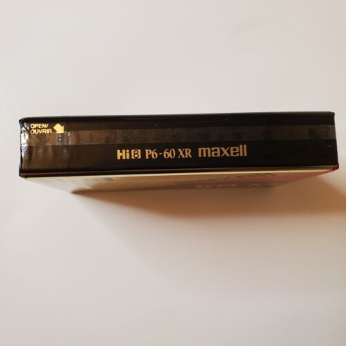 Maxell XR M Hi 8 Blank 60 Minute Mini Video Cassette Tape P6 60 XR NEW - Picture 3 of 4