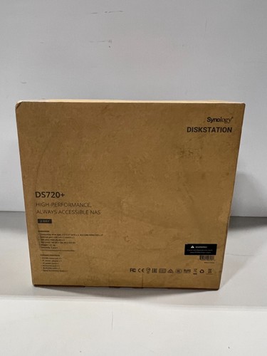 Synology DS720 2 Bay NAS Storage Array - Bild 2 von 2