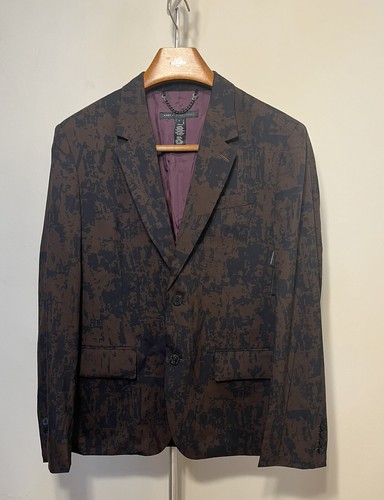 NWT $ 488 MARC by MARC JACOBS Deep Beet Multi Print Lined Wool Blazer L - Picture 24 of 24