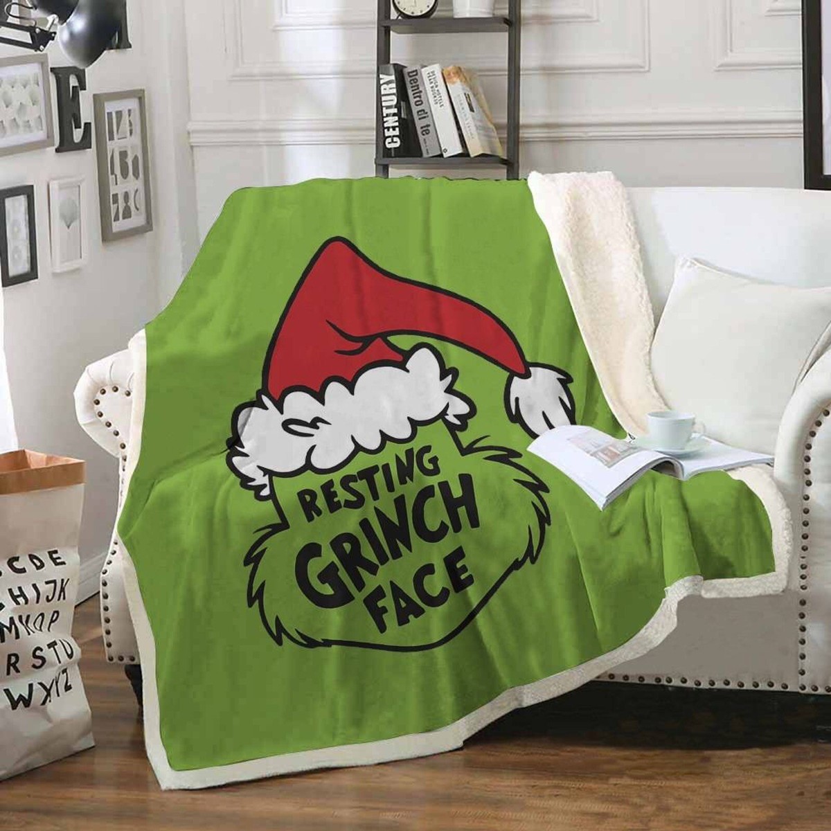 Grinch no sew blanket kit sale
