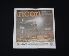 Neon Magazine Aug '24 Issue - The Killers Las Vegas Concert Exclusive RARE NEW