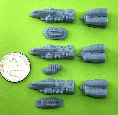 Fleet Support Group (Set of 3 Ships) Wargame Miniatures - Picture 2 of 11