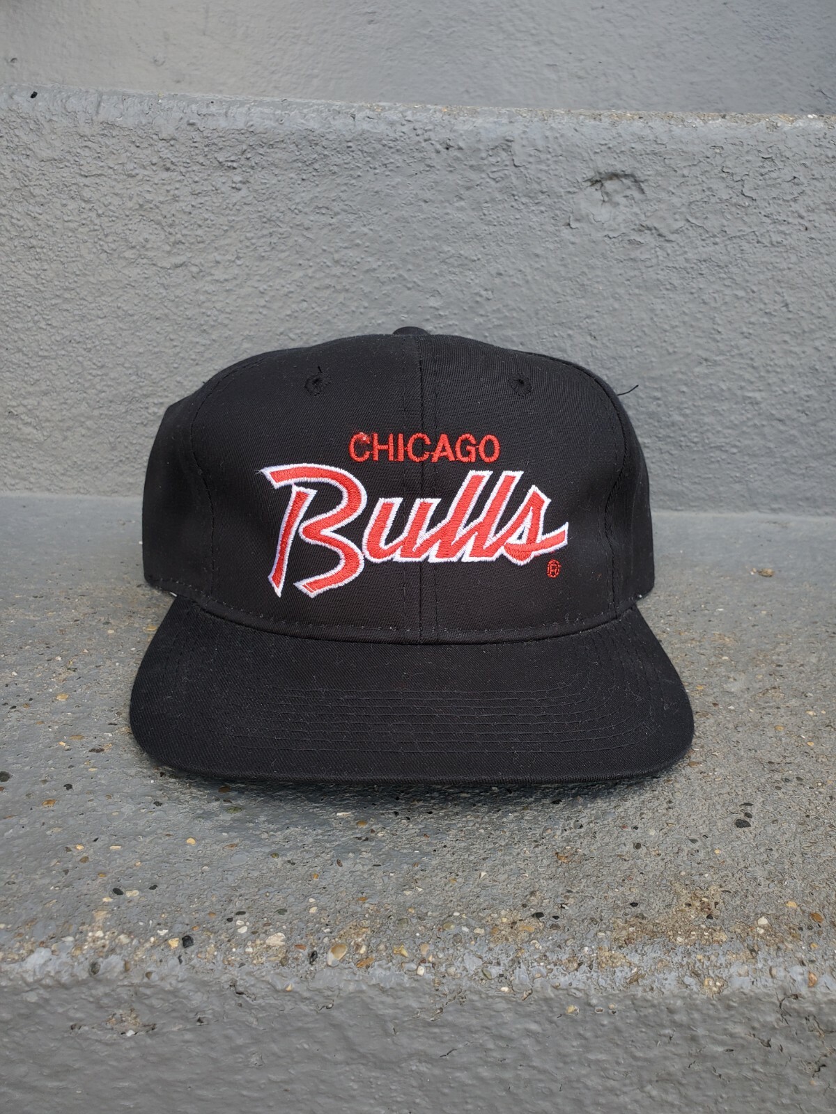 Sports Specialties, Accessories, Vintage Chicago Bulls Hat Snapback 991  Nba Championship Sport Specialties Black