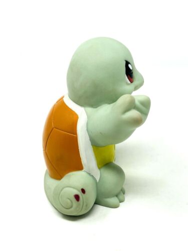 Vintage 1999 Nintendo Pokemon Gummi Vinyl Squirtle Playfully Yours 4,5" Badespielzeug - Bild 4 von 8