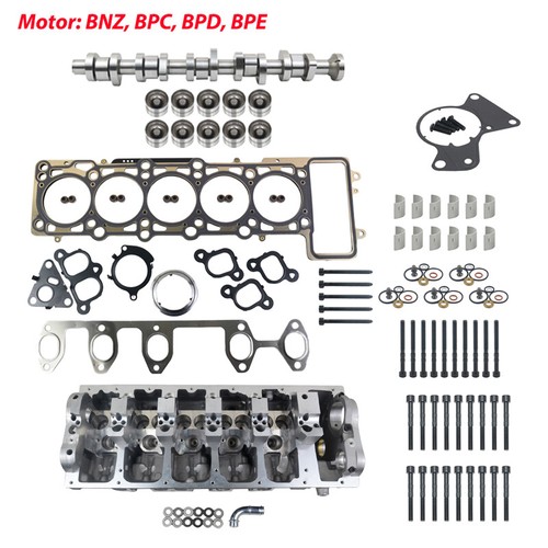 Zylinderkopf Für VW Multivan T5 Touareg 2,5 TDI BNZ BPC BPD BPE mit Nockenwelle - Bild 3 von 8