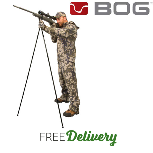 Bog Shooting Sticks DSS Standing 72", Durable 9/16” Diameter Aluminum