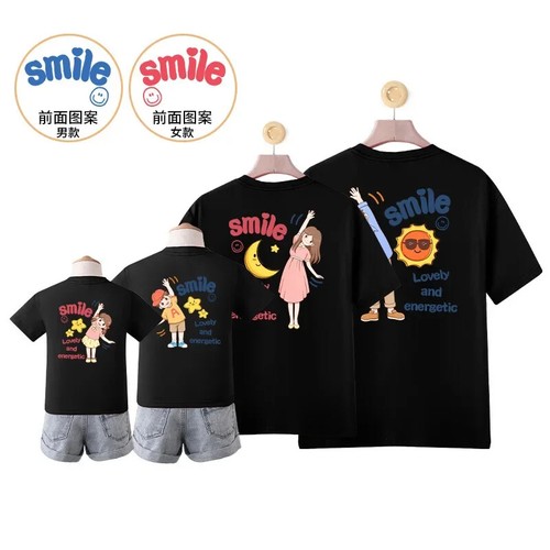 Mom Dad and Me Family Look Matching Outfits Cartoon T-shirt Baby Outfits Shirts - Bild 31 von 32