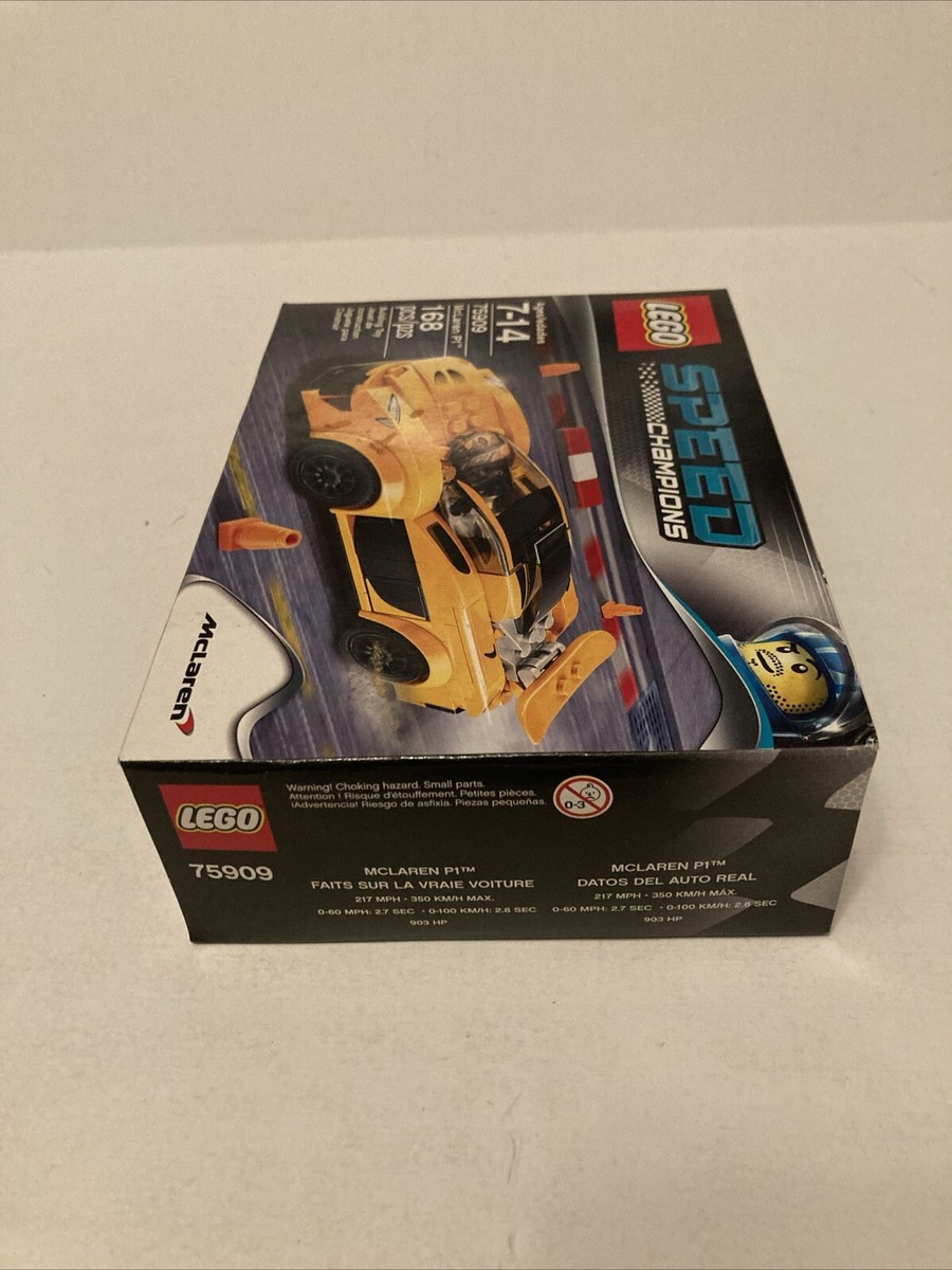  75909 Speed Champions McLaren P1 Retired SEALED NEW Sports 