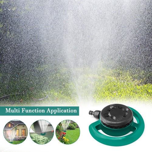 Sistema irrigatore giardino 360° acqua patio cortile tubo irrigazione 8 modalità acqua USA - Foto 5 di 13