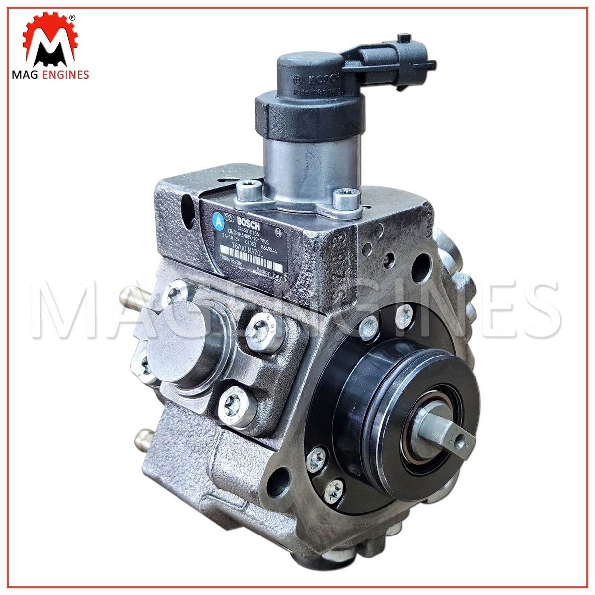 マチュアーハ 16700-MA70A/C/D FUEL INJECTION PUMP NISSAN ZD30 DCi FOR