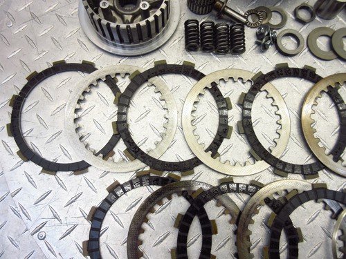 1986 86-87 Suzuki Intruder VS700 Clutch Basket Inner Outer Plates Lot OEM - Bild 12 von 18