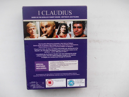 I Claudius - Complete BBC Series (DVD) Derek Jacobi,John Hurt 5 Discs 10 Hrs+ - Picture 2 of 2