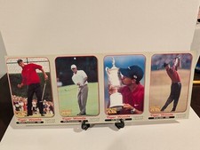 2001 Sports Illustrated for Kids Tiger Woods Athlete of the Year 4-Card Panel