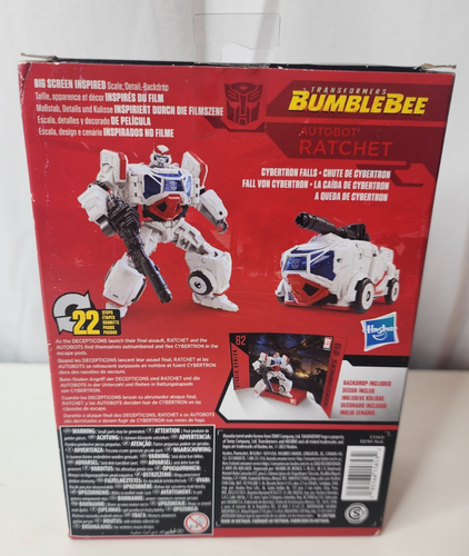 Transformers Studio 82 Deluxe Bumblebee Autobot Ratchet 4.5" Action Figure used - Picture 12 of 14