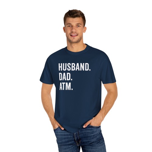 T-Shirt Ehemann Papa Geldautomat, lustiges Vatertagsgeschenk für Männer, Papa Leben Shirt - Bild 21 von 25