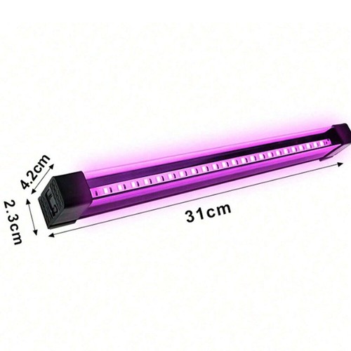 5W 24SMD UV Light Bar Fixtures Ultraviolet Blacklight Lamp Strip Party Club New! - Picture 12 of 13