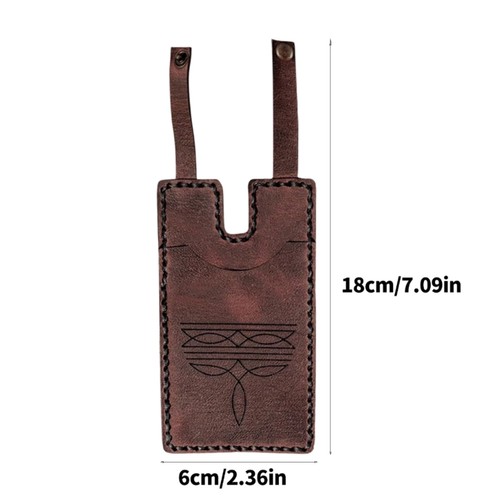 Handmade Leather Boot Wallet For Women Leather Boot Wallet with Snap Closure - Picture 8 of 13