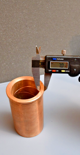 50mm ID Bronze Flanged Bushing 67mm OD 111mm L NOS Sleeve Bearing Industrial - Picture 7 of 13