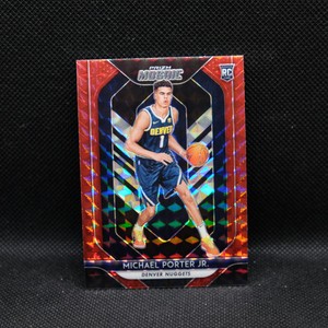 2018-19 Michael Porter Jr. Mosaic #73 Red Mosaic Prizm Rookie Card