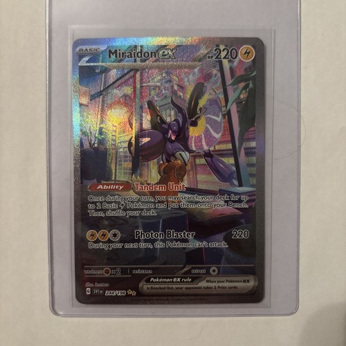 Miraidon EX 244/198 SV01: SCARLET & VIOLET BASE SET HOLO POKEMON TCG 2023